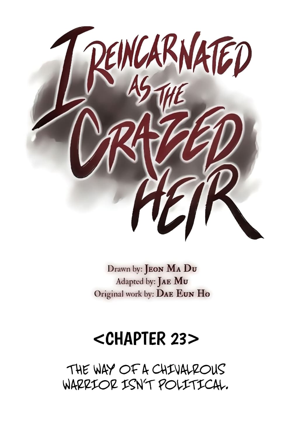 I Reincarnated As The Crazed Heir 23 แปลไทย